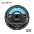 Recoil Audio PW12D4 12" Subwoofer - 2