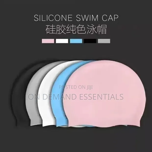 Waterproof Swimming Caps - Excellent Quality - 1