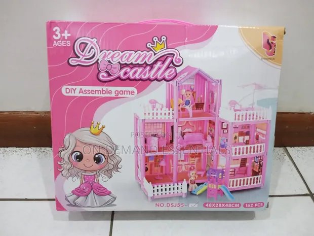 162 Piece Castle Doll House - 1