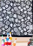 DIY Coloring Blanket with Marker Pens - 3
