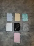 A6 Budget Binder - Marble Effect, Magnetic Buckle - 2