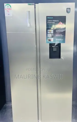 Hisense Fridge Side-by-Side 541L na Water Dispenser