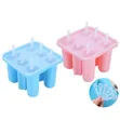 Silicone 6-Slot Ice Pop Moulds (3-in-1 Set) - 3