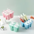 Silicone 6-Slot Ice Pop Moulds (3-in-1 Set) - 4