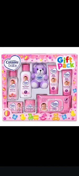 Cussons Baby Care Gift Pack - Bath, Skincare & Grooming Set