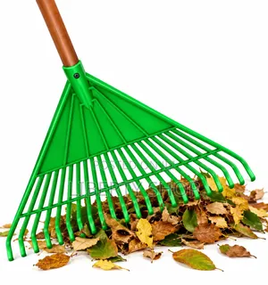 Leaf Lawn Rake - Garden Tool for Grass & Leaves