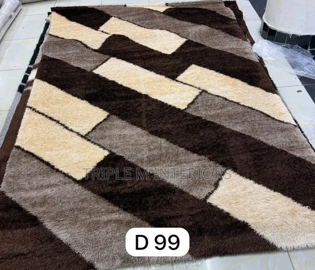 Premium Shaggy Carpets - 7x10 ft - 1