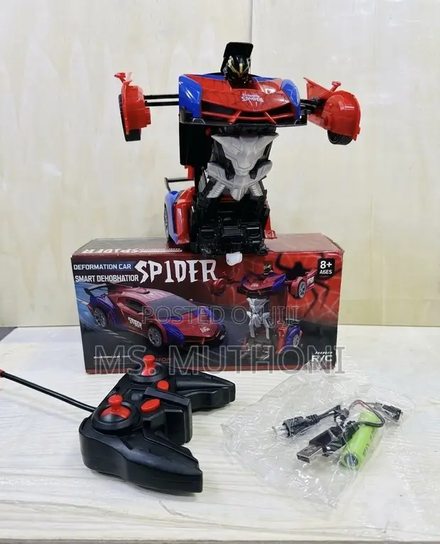 Spiderman Deformation Car / Smart Deformation - 1