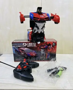 Spiderman Deformation Car / Smart Deformation