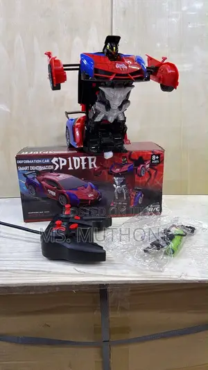 Spider Warrior Transformer Car Toy