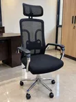 Ergonomic Mesh Office Chair with Headrest - 5