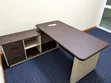 Ofisi ya Executive Desk yenye Drawers na Uhifadhi - 3