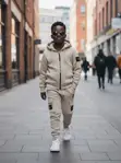 Seti ya Tracksuit ya Stone Island ya Kijani ya Mzeituni kwa Watoto (Unisex) - 2