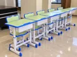Set ya Dawati na Kiti cha Shule Kinachoweza Kurekebishwa - 2