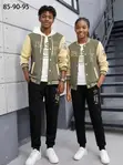 Set ya Tracksuit ya Watoto ya Rangi za Chuo na Varsity (Miaka 7-12) - 3