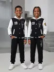 Set ya Tracksuit ya Watoto ya Rangi za Chuo na Varsity (Miaka 7-12) - 4