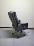 Kiti cha Ofisi cha Kinaweza Kurejea cha Ngozi cha Mtendaji - 4