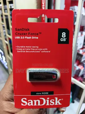 SanDisk Cruzer Force 8GB Metallic USB 2.0 Flash Drive