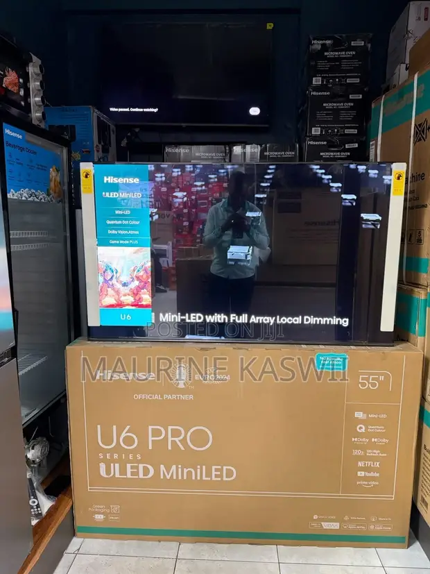 Hisense 55" U6 Pro ULED Mini-LED TV - 1