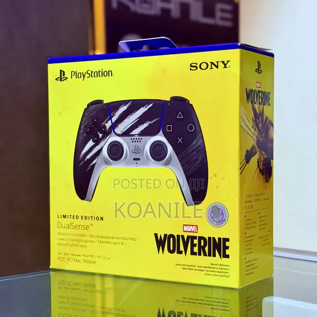 PS5 DualSense Controller Marvel's Wolverine Limited Edition - 1