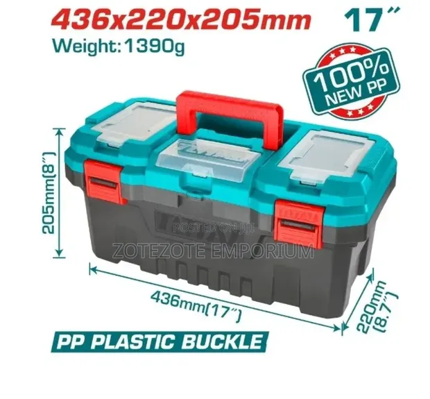 Total 17 Inch Tool Box - 1