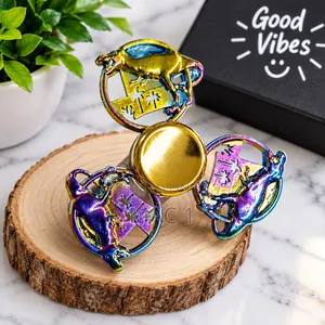 Kichezeo cha Metal Finger Fidget Spinner