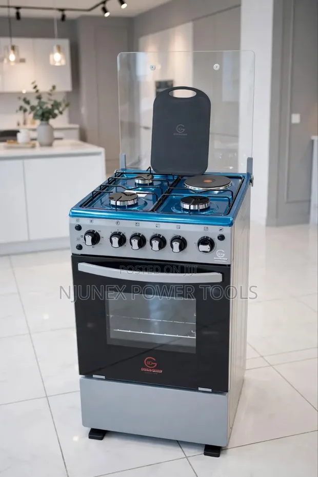 Eurochef EG55-3G1E+E Free Standing Cooker 50x55 - 1