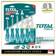 Total 6-Piece Screwdriver Set - 1