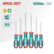 Total 6-Piece Screwdriver Set - 2