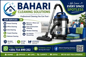 Sofa Cleaning Services by Bahari Cleaning Solutions