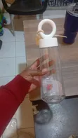 Chupa ya Maji na Handle ya Silicon - 600ml - 3