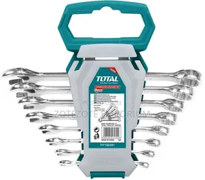 Total 8pcs Ratchet Spanner Set (8-19mm)