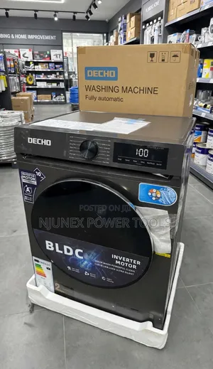 DECHO 10kg Fully Automatic Front Loader Washing Machine