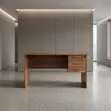 120cm Lockable Home Office Desk - 2