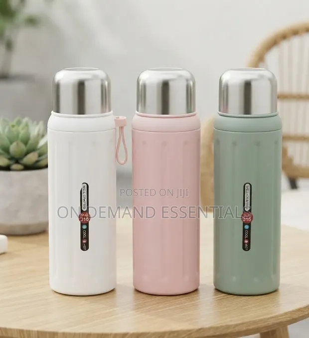 Sport Bottle with Silver Cup 800ml - 1