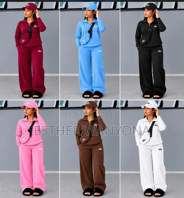 Alo Women's Cozy Lounge Tracksuit Set - 1