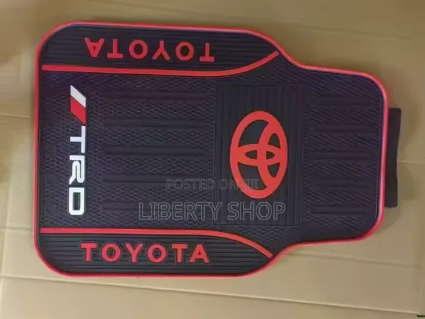 Toyota 5-Seater Branded Floor Mats - Full Set - 1
