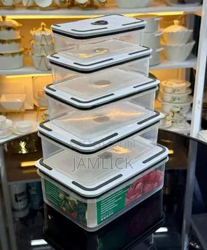 Seti ya Vyombo 5-in-1 vya Kuhifadhia kwenye Friji