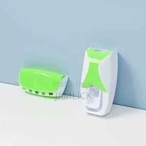 Automatic Toothpaste Dispenser & Bathroom Organizer