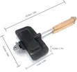 Hot Sandwich Maker with Wooden Handles - 2