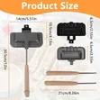 Hot Sandwich Maker with Wooden Handles - 3