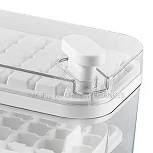 64-Piece Double-Layer Ice Cube Tray & Storage Box