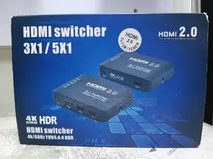 HDMI 2.0 Switch 3-in-1 Out 4K@60Hz