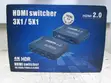HDMI 2.0 Switch 3-in-1 Out 4K@60Hz - 2