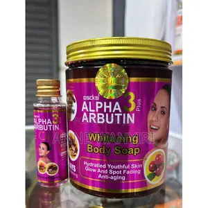 OSCKAI Alpha Arbutin 3 Plus Sabuni ya Mwili + Mafuta