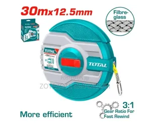 Total Tape Measure ya Fiberglass 30m