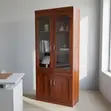 Kabati la Ofisi la Mbao la Mahogany lenye Milango 2, Ubora wa Juu - 5