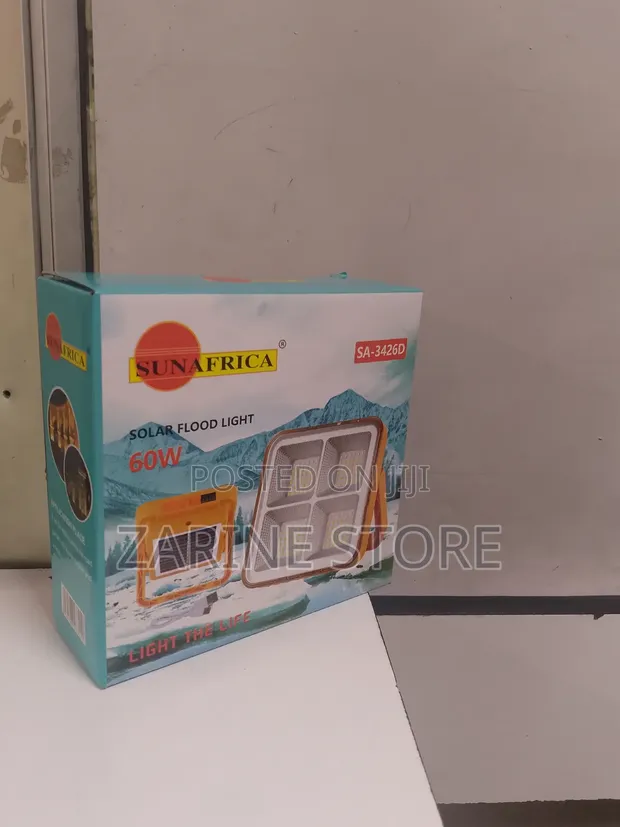 60W LED Solar Floodlight - Super Bright - 1