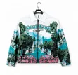 Japanese Inspired Faux Leather Jacket - Red - 1