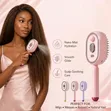 Nano-Steam Straightening Brush yenye Fragrance Mist - 1